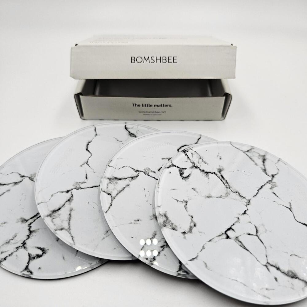 Glass Coaster Bomshbee‎ Posh Circle